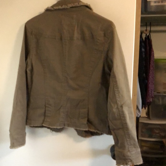 Brown cropped blazer - Picture 6 of 6